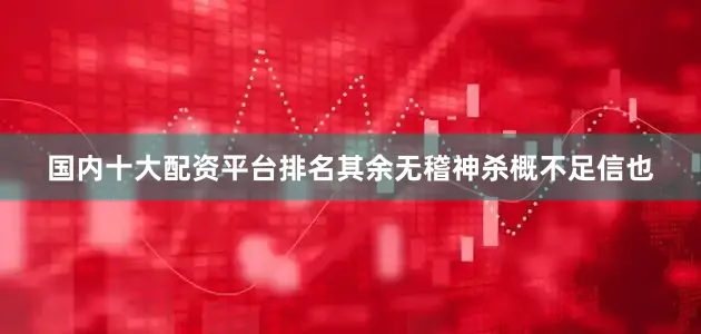 国内十大配资平台排名其余无稽神杀概不足信也